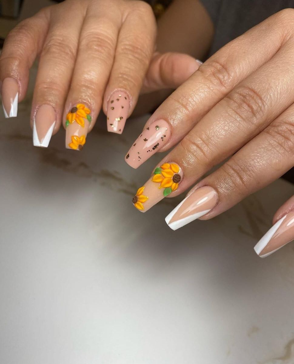 Nice Nail Spa nail work in Carrollton, Texas